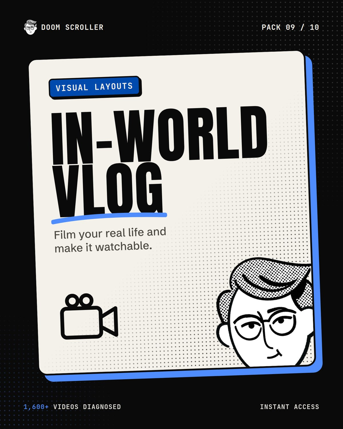 In-World Vlog Layouts: cover