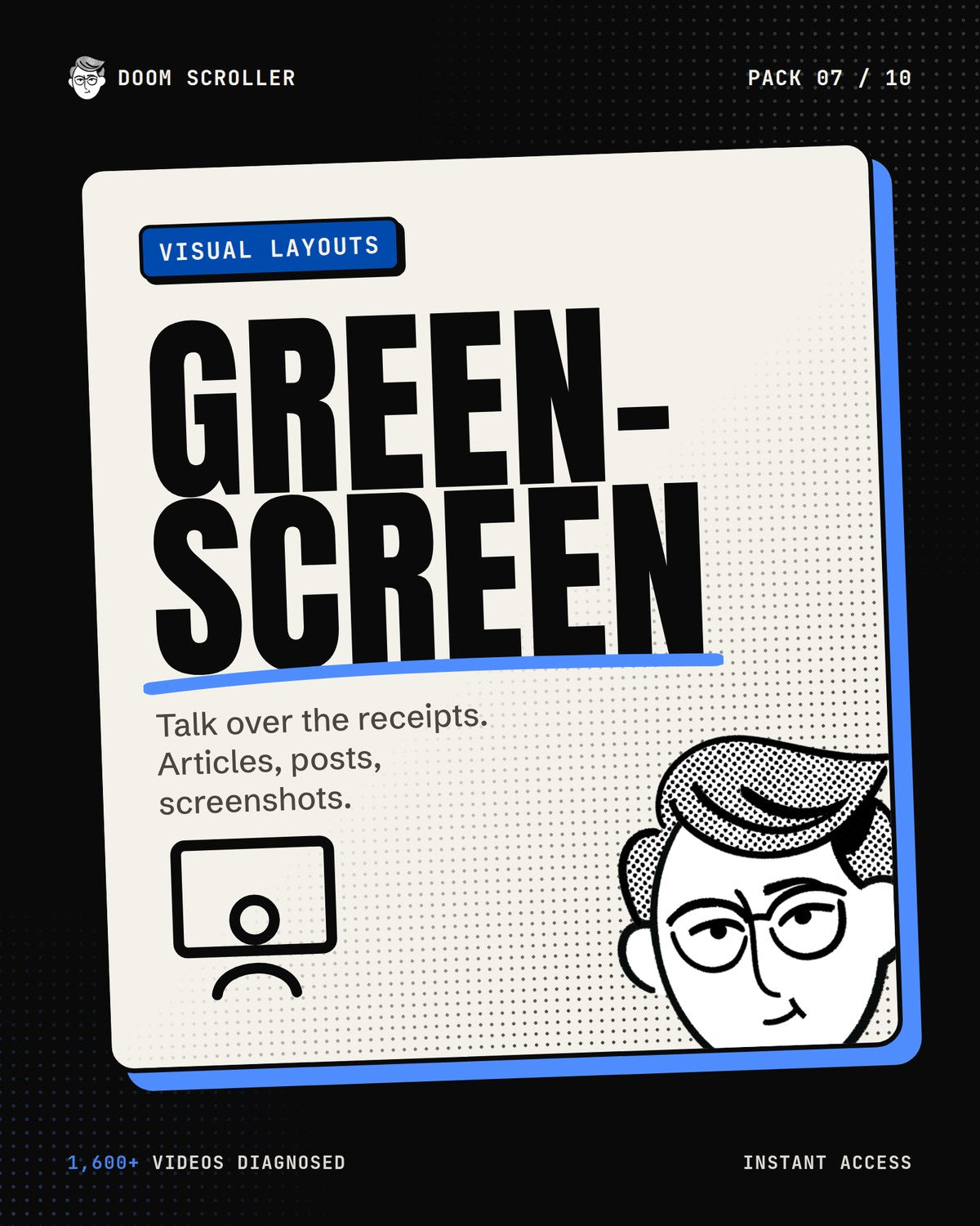 Greenscreen Layouts: cover